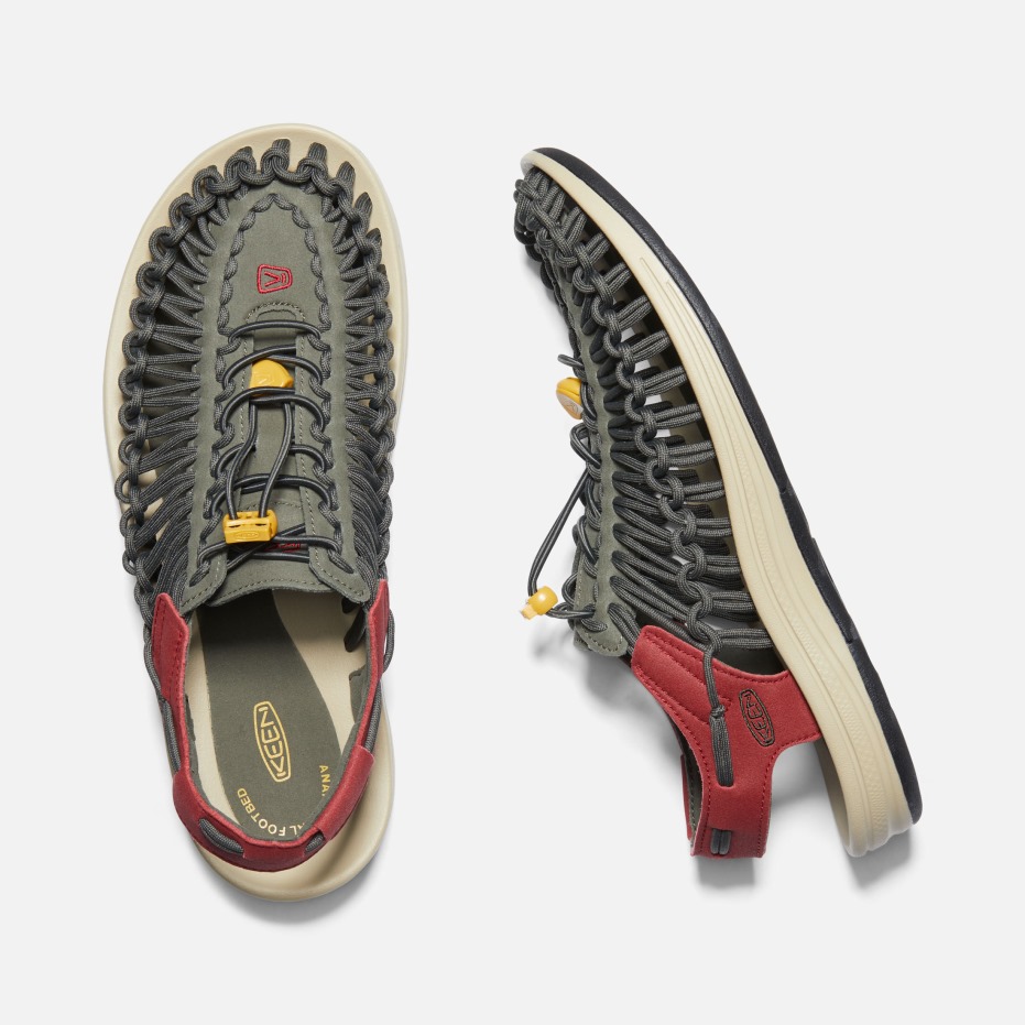 Forest Night-red Dahlia Heren Uneek Scherp