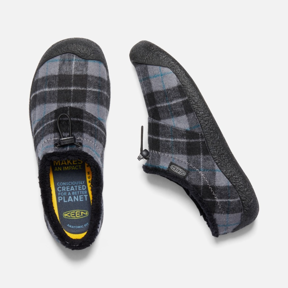 Dames Howser Iii Slide Zwart Plaid-zwart Scherp
