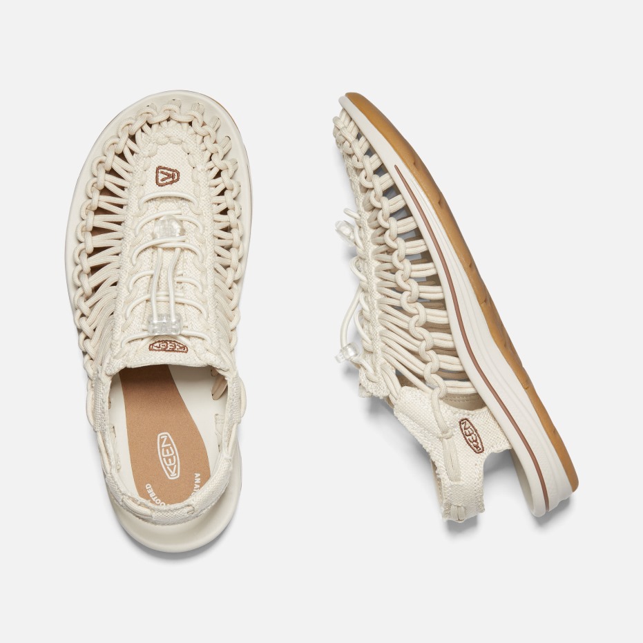 Dames Uneek Canvas Natuurlijk Canvas-berken Scherp