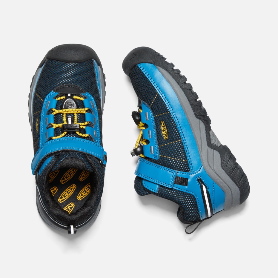 Mykonos Blauw-scherp Geel Enthousiast Jonge Kinderen Targhee Sport Vent Wandelschoenen