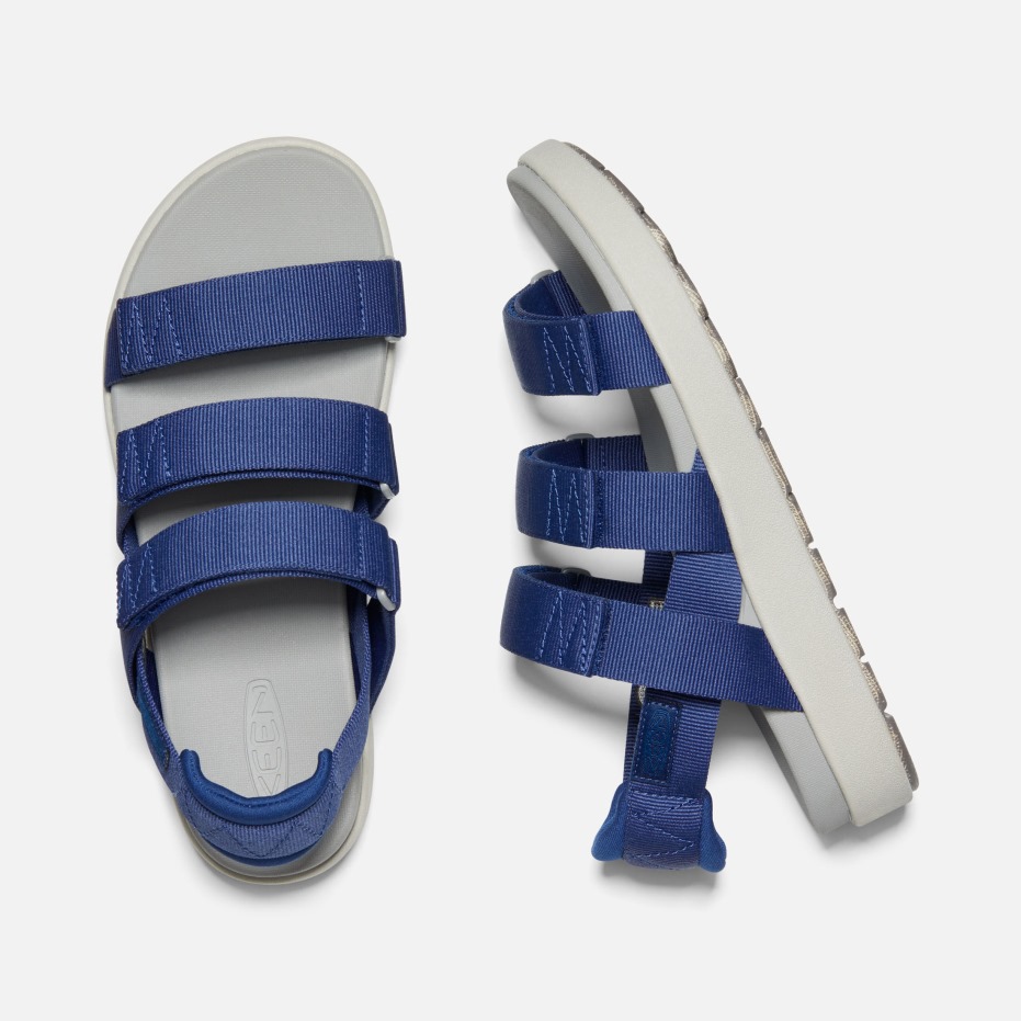 Blauwe Dieptes-helder Kobalt Dames Elle Strappy Scherp