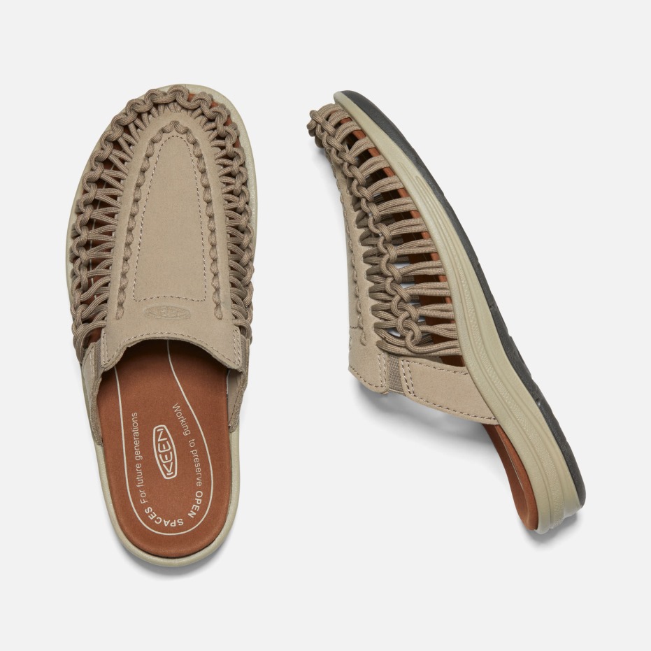 Timberwolf-plaza Taupe Scherpe Uneek Ii Damesslippers