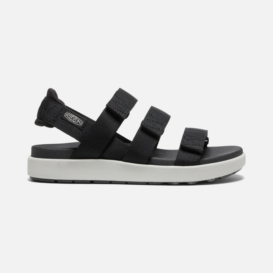 Dames Elle Strappy Black-vapor Enthousiast