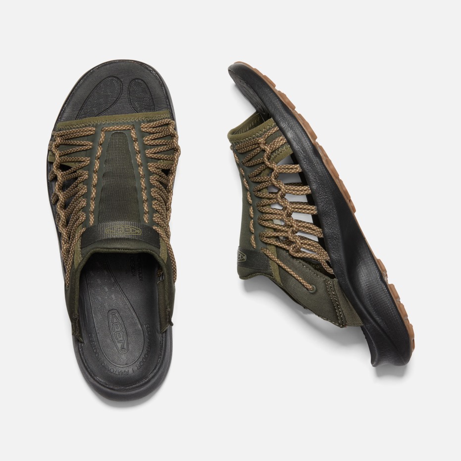 Forest Night-black Heren Uneek Snk Slide Enthousiast