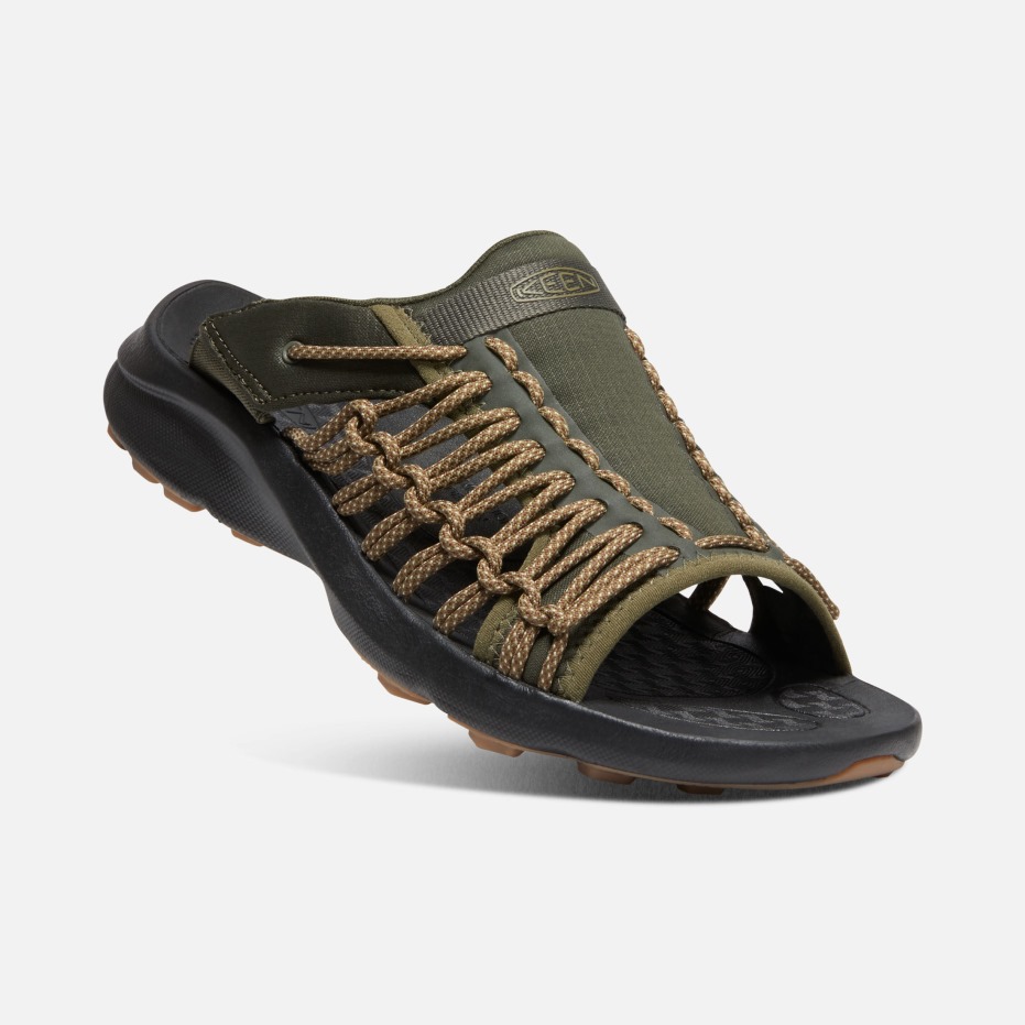 Forest Night-black Heren Uneek Snk Slide Enthousiast