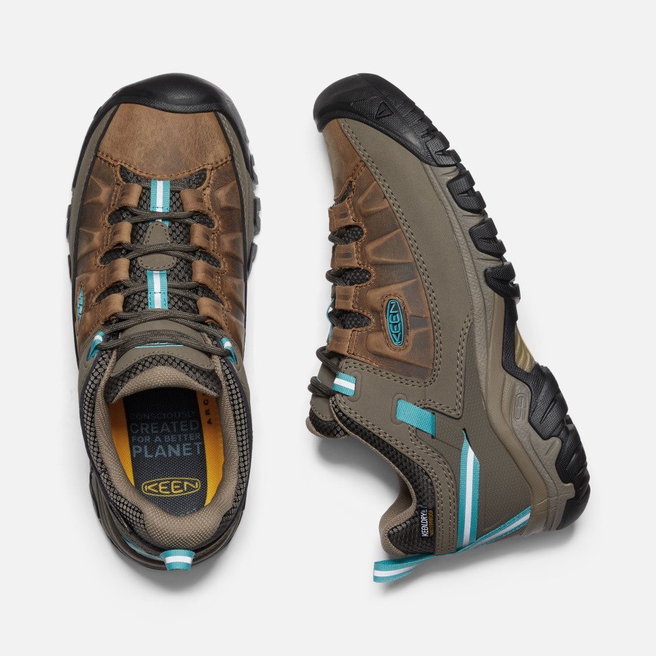 Targhee Iii Waterdichte Wandelschoenen Voor Dames Van Geroosterd Kokos-porselein