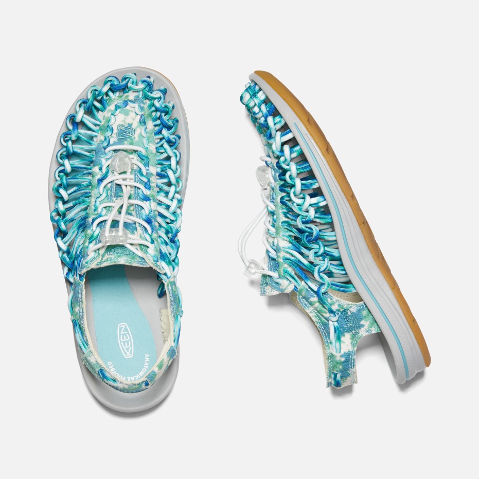 Porselein-tie Dye Dames Uneek Canvas Scherp